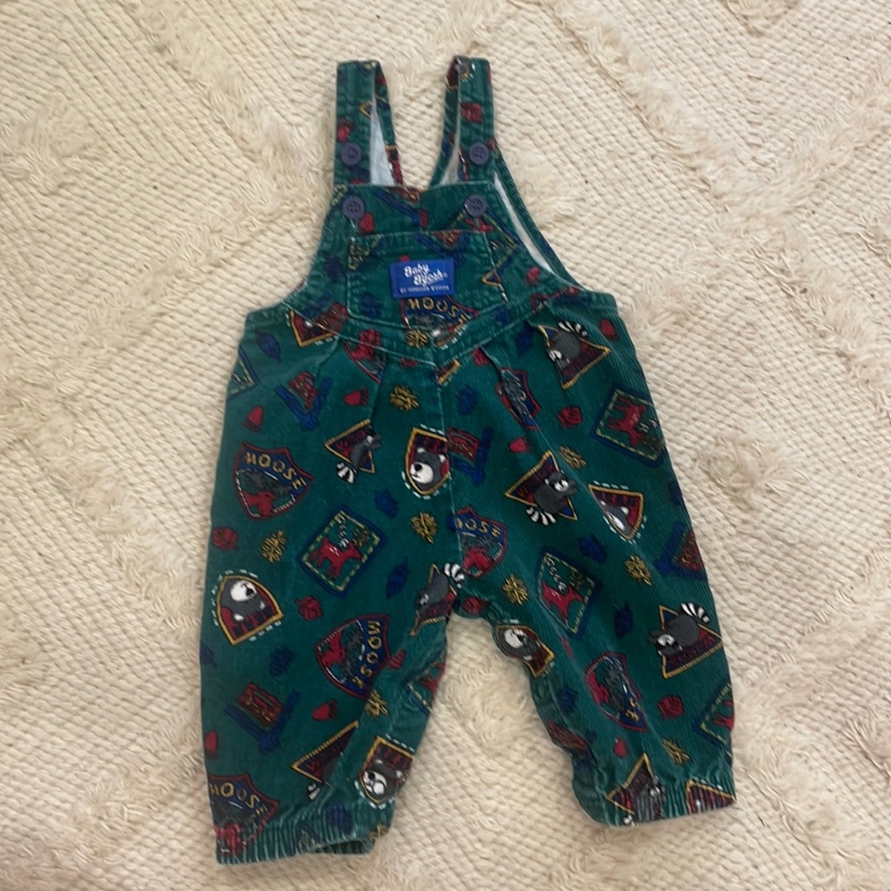 Vintage Corduroy Overalls